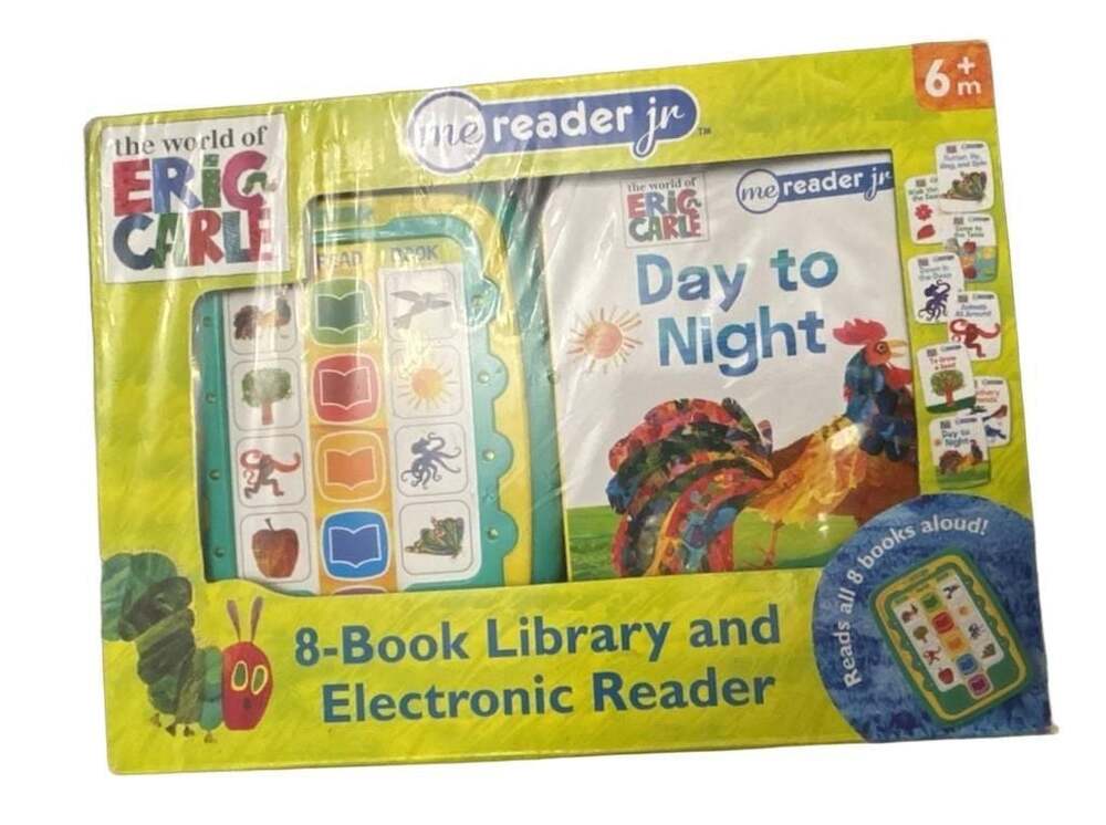 The World of Eric Carle Me Reader Jr 8-Book Library and Electronic Reader